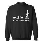 My Follower Me Cat Cute Cat Cute Sweatshirt