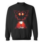 Mothman Moth Lamp Weirdcore Oddly Specific Meme Sweatshirt