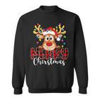 Reindeer Merry Christmas Family Sweatshirt