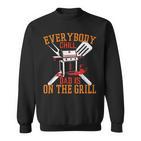 Saying Dad Is On The Grill For Dad On Father's Day Sweatshirt