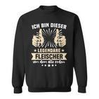 Slogan Fleischer Sweatshirt