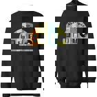 Gamer Dj Never Forget Nostalgia intage Retro Sweatshirt