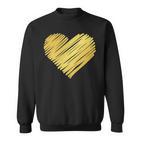 Golden Heart Sweatshirt