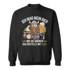 Grünen Politics Bier Sweatshirt