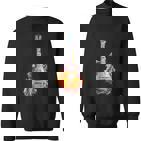 Guitar Player Gittare Watercolour Splash Electric Guitar Sweatshirt