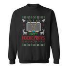 Happy Hockey Days Hockeydays Ugly Christmas Jumper Sweatshirt