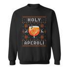 Holy Aperoli X Merry Spritzmas Spritz & Christmas Sweatshirt