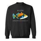 Humuhumunukuapua'a Olelo Hawaiian Reef Triggerfish Sweatshirt