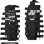 Ich Werde Nicht Älter Ich Level Up Gaming Slogan Sweatshirt