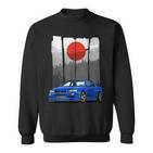 Jdm Skyline 34 Car Tuning Japan Rising Sun Drift Sweatshirt