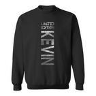 Kevin Name First Name Boy Man Birthday Sweatshirt