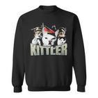 Kittler Cat Cool Cats And Kittens Sweatshirt