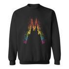 Kölner Dom Regenbogen Regenbogenfahne Pride Lgbtq Lesbisch Sweatshirt