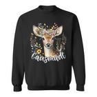 Lausmadl Costume Deer Oktoberfest Sweatshirt