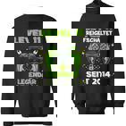 Level 11 Years Birthday Young Gamer 2014 Birthday Sweatshirt
