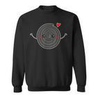 Licorice Love Kawaii Candy Sweet Liquorice Sweatshirt