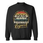 Limited Edition 1976 Geburtstag Retro Geburtsjahr 1976 Sweatshirt