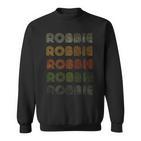 Love Heart Robbie GrungeVintage Style Robbie Sweatshirt