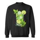 Lustige Kubanische Nacht Mit Diesem Coolen Mojito-Cocktail-Kostüm Sweatshirt