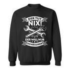 Mechanic Car Mechatronics Workshop Sweatshirt