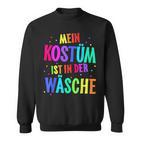 Mein Kostüm Ist In Der Wäsche My Costume Is Sweatshirt