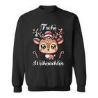 Merry Christmas Cute Reindeer Winter Christmas Sweatshirt