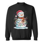 Merry Christmas Snowman Christmas Winter Xmas Eve Sweatshirt