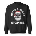 Merry Rizzmas Sigmas Rizz Christmas Santa N Gen Alpha Sweatshirt