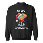 Merry Spritzmas Christmas Cocktail Holiday Drink Sweatshirt