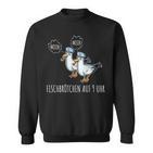 Moin Fish Buns Seagull North German Platgerman Sweatshirt