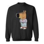 My New Character Double Stylish Chill Guy Meme Sweatshirt