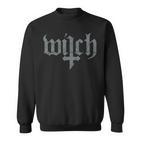 Occult Witch Satan Gothic Grunge Satan Devil Witch Sweatshirt