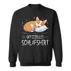 Official Sleep Corgi Dog Sleeping Chilling Dog Sweatshirt