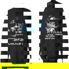 Offizielles Schlaf Boston Terrier Hund Hunde Liebhaber Sweatshirt