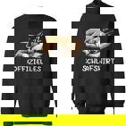 Offizielles Schlaf Bullterrier Hunde Hund Hunderasse Sweatshirt
