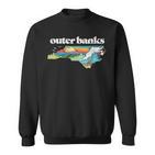 Outer Banks North Carolina Outdoors Retro Nature Sweatshirt