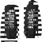 Papaateratertag Geburtstag Fun Spruch Lustig Geschenk Sweatshirt