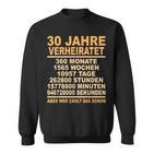 Pearl Wedding Anniversary 30Th Anniversary Married Sweatshirt