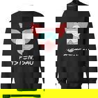 Pistensau Apres Ski Skiing Holiday  Sweatshirt