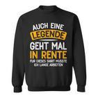 Retirement 2024 Retirement Pension Decoration Retirees 2023 Sweatshirt