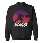 Retrointage Hadouken Fighter Sweatshirt