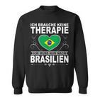 Rio De Janeiro Travel Copacabana Flag Carnival Sweatshirt