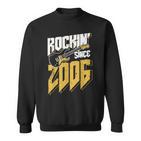 Rockin' Since 2006Intage Rock Music Fan 17Th Birthday Sweatshirt