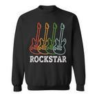 Rockstar Children'sintage Guitar Rockstar Sweatshirt