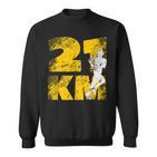 Runner Jogging Running Runner Sports Half Marathon Sweatshirt