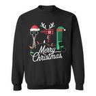 Salon Tools For Festive Christmas Hairdresser Merry Christmas Sweatshirt