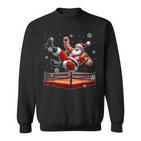 Santa Wrestling Christmas Wrestler Matching Sport Lover Sweatshirt