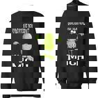 Scheiß Auf Den Prinz Nimm Mich Spruch Frosch Cartoon Fun Sweatshirt