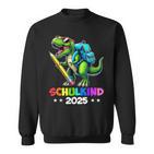 Schulkind 2025 Dino T Rex Jungen Dinosaurier Einschulung Sweatshirt