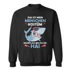 Shark Carnival Fish Costume Helau Fancy Dress Human Costume Sweatshirt